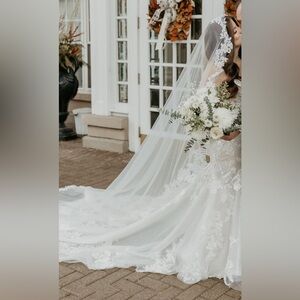 Lace Bridal wedding veil